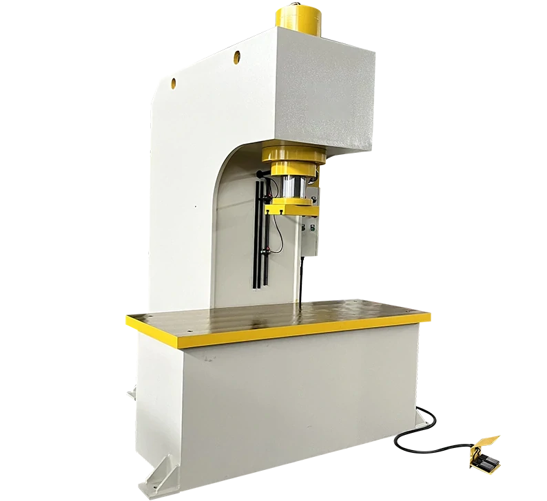 C frame hydraulic press for punching, assembly, and small to medium parts forming