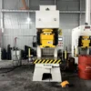125-ton-hydraulic-punching-press-front-view 125 ton hydraulic punching press machine front view for metal stamping and forming