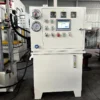 hydraulic-pump-station-control-panel-vulcanizing-press Hydraulic pump station and control panel for 160 ton rubber vulcanizing press machine, stable power system for molding process control