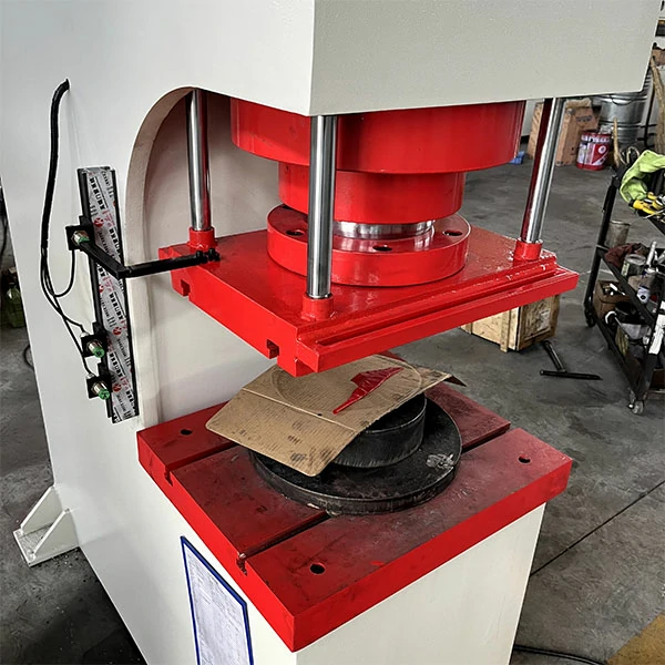 100 Ton C Frame Hydraulic Press for Industrial Assembly Applications 2 100 ton c frame hydraulic press side profile view