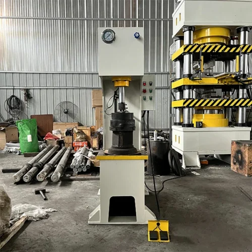 20-ton-c-frame-hydraulic-press-front-view 20 ton C frame hydraulic press front view