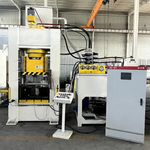 315-ton-closed-frame-hydraulic-press-front-view 315 ton closed frame hydraulic press front view