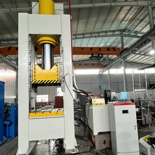 630-ton-closed-frame-hydraulic-press-front-view 630 ton closed frame hydraulic press front view