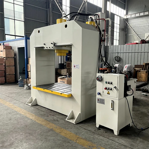 100 ton gantry hydraulic press right side view