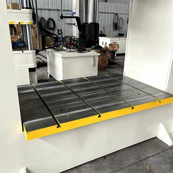 100 ton gantry hydraulic press worktable